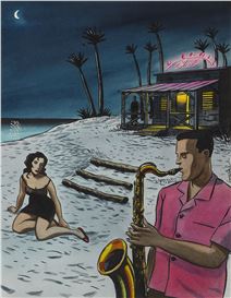 ジャック・ド・ルスタル 作品ーポスター Jacques de Loustal | 108 Artworks at Auction | MutualArt