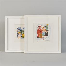 Sven Lidberg リトグラフ　スウェーデン画家 Sven Lidberg | 126 Artworks at Auction | MutualArt