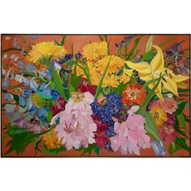 ヘレン・ルーカス Helen Lucas 花束 版画 エディション入り 額装 Helen Lucas | 16 Artworks at Auction | MutualArt