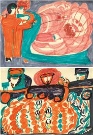 Aloïse Corbaz (Swiss, 1886 - 1964)