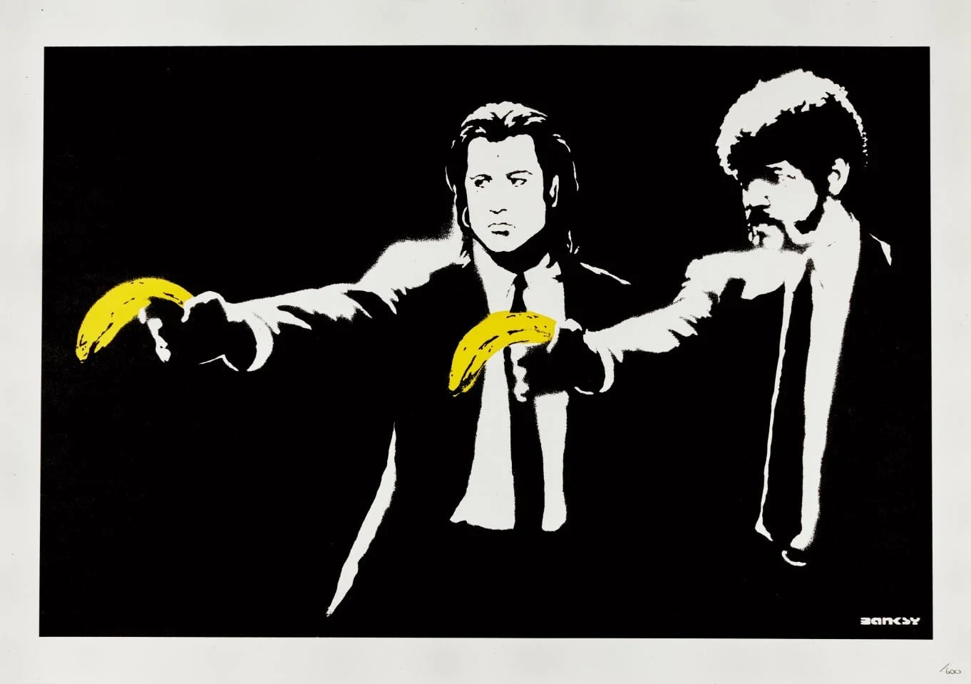 Pulp Fiction by Banksy, 2004