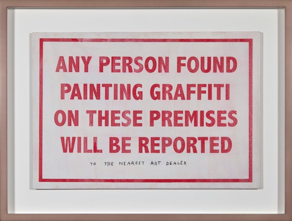 Any Person Found by Banksy, 2011