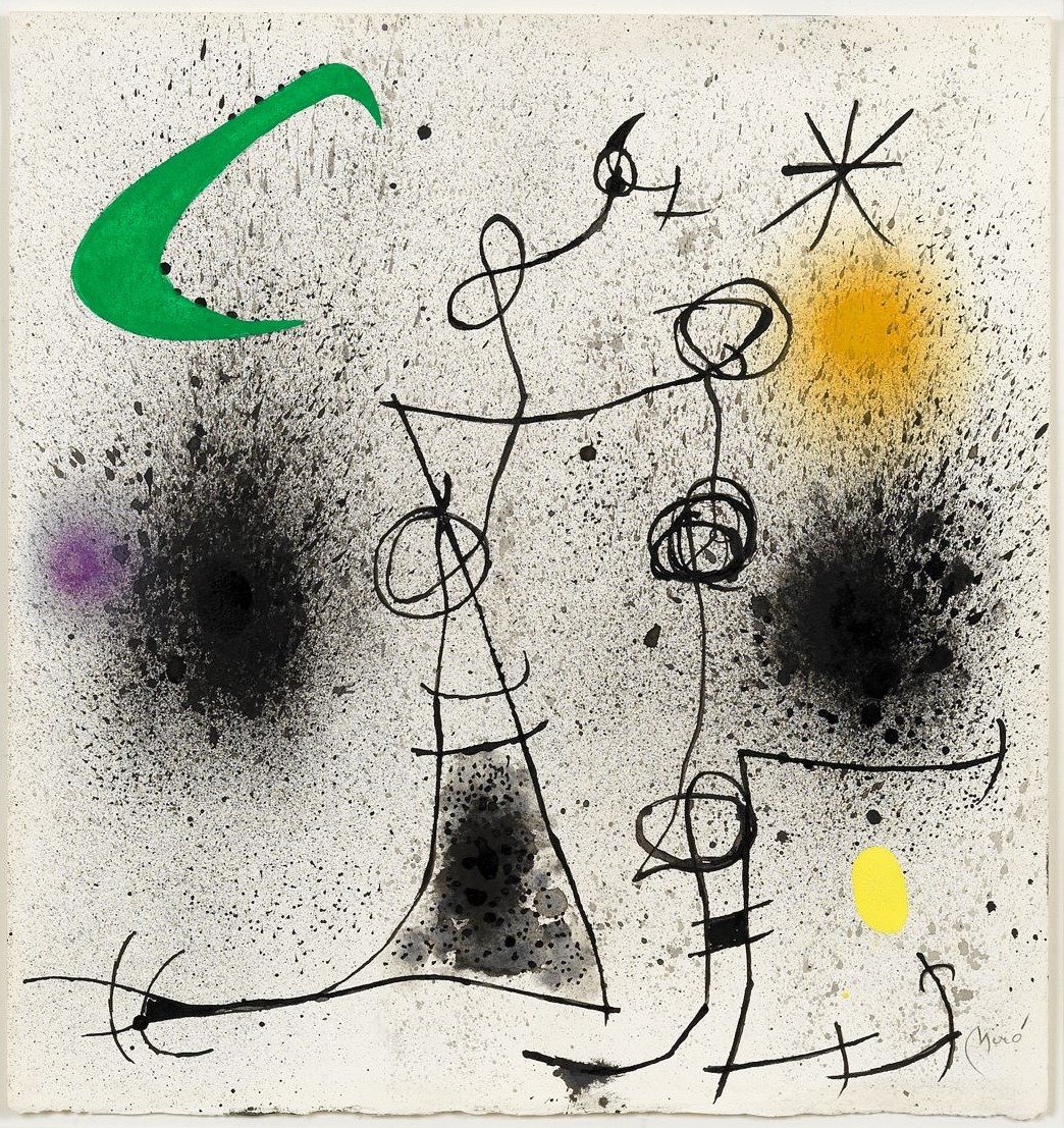 Artwork by Joan Miró