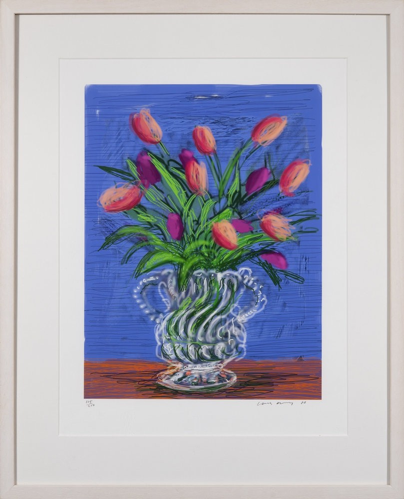 My Window, Untitled, 346 23rd December 2010 by David Hockney, 2016