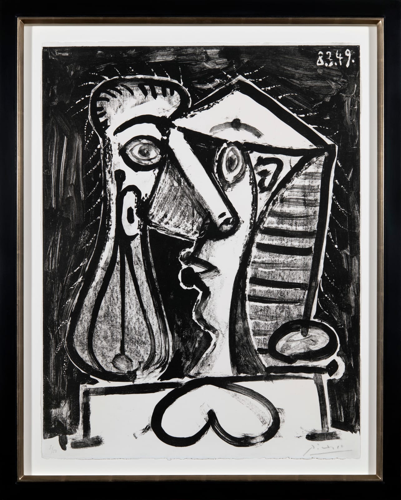 Figure Composee II by Pablo Picasso, 1949