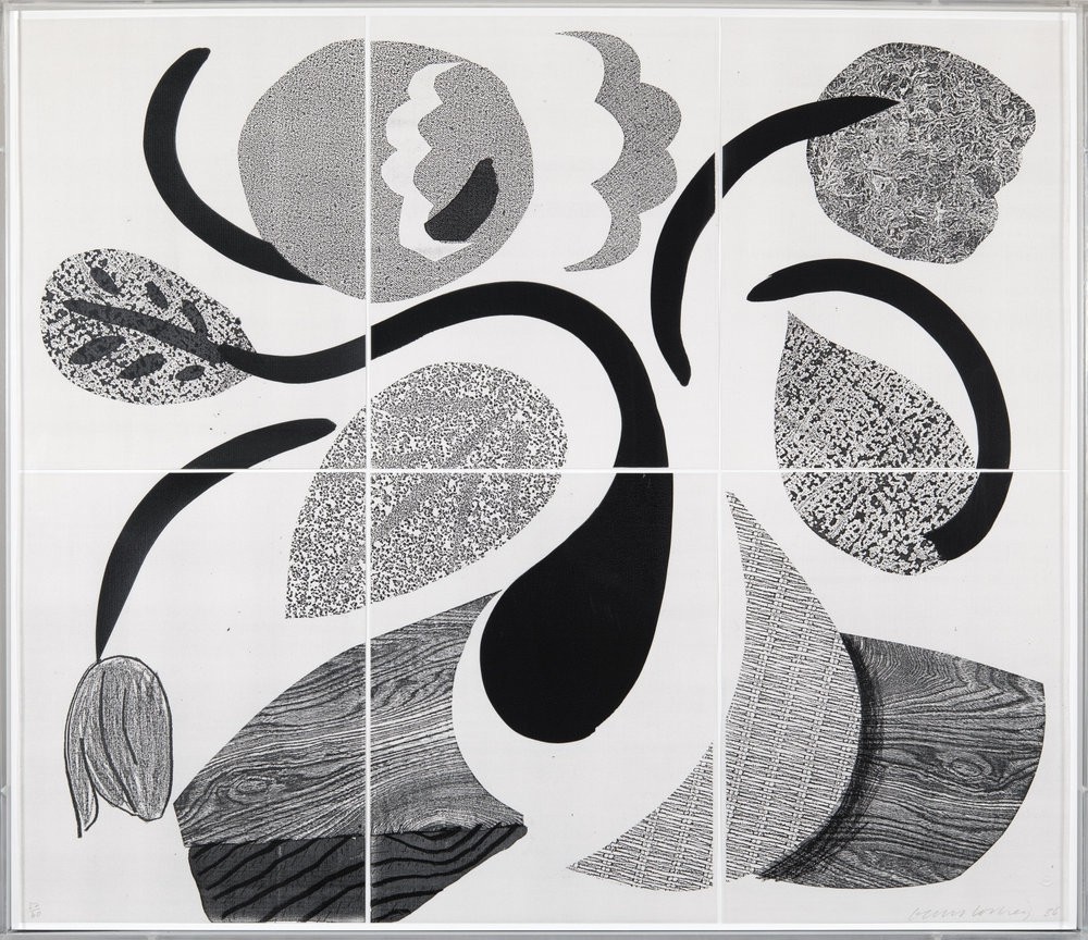 Dancing Flowers by David Hockney, 1968