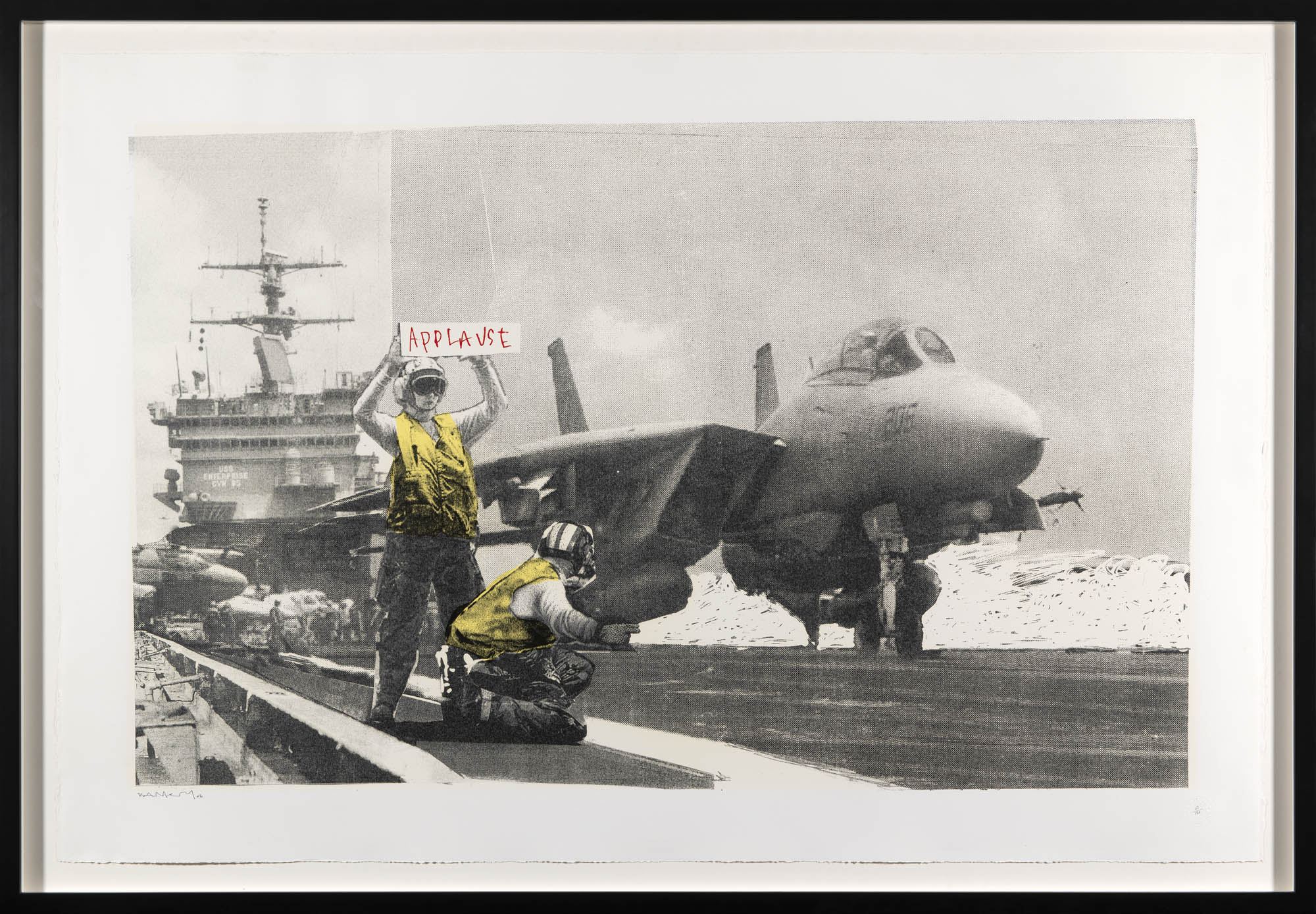 Applause by Banksy, 2006