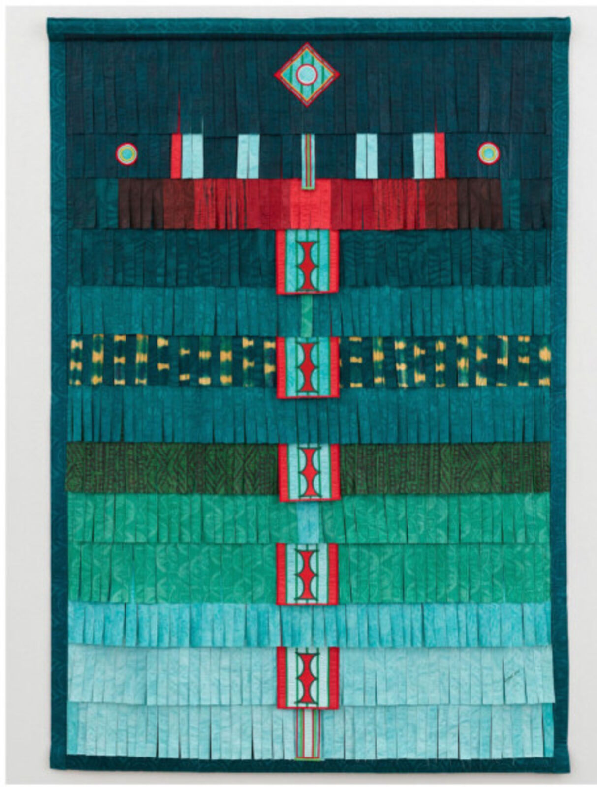 Etude de vert Touareg AK N.7 by Abdoulaye Konaté, 2018