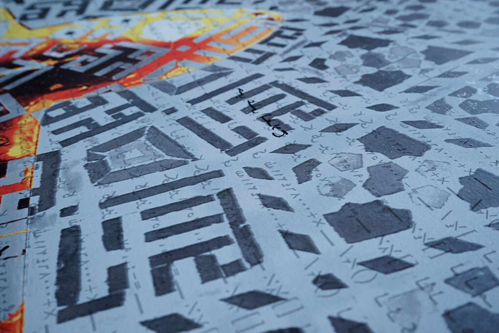 A close up of a piece of paper with writing on it.