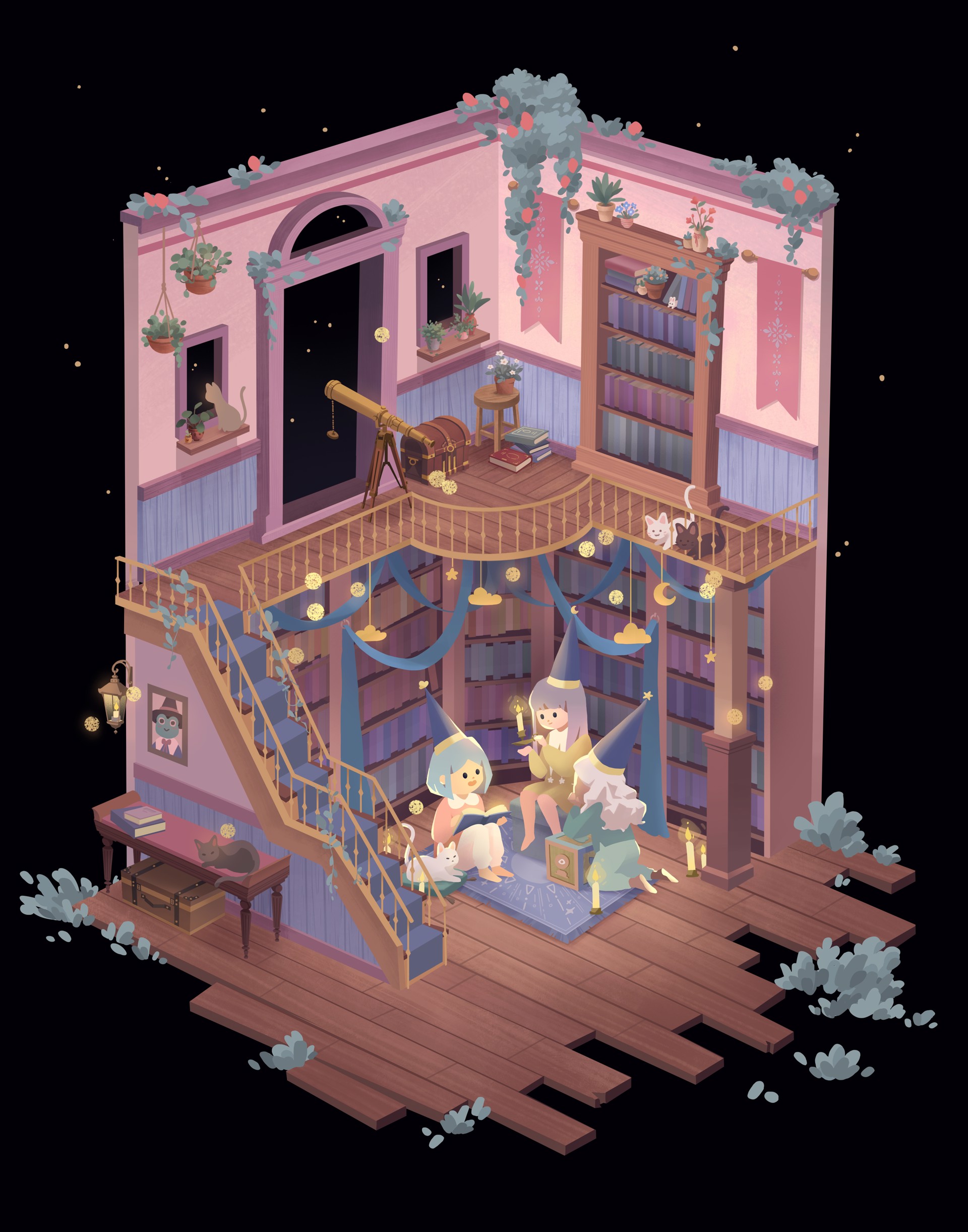 The Library by Sang Lam, 2023