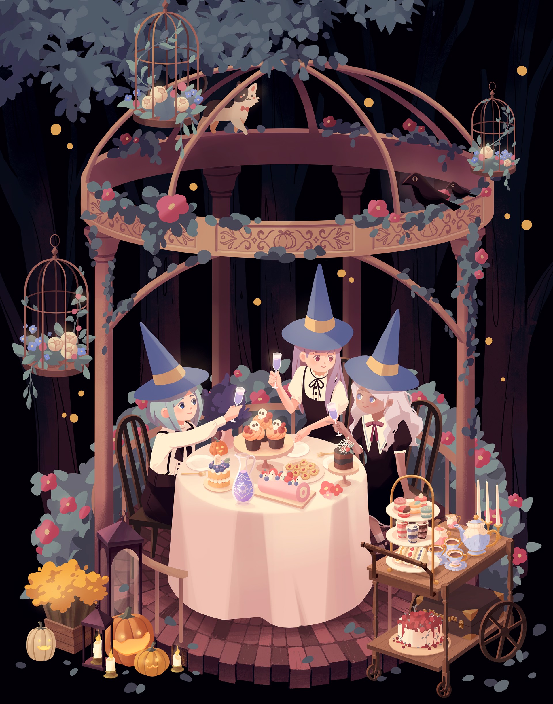 Tea Party by Sang Lam, 2024