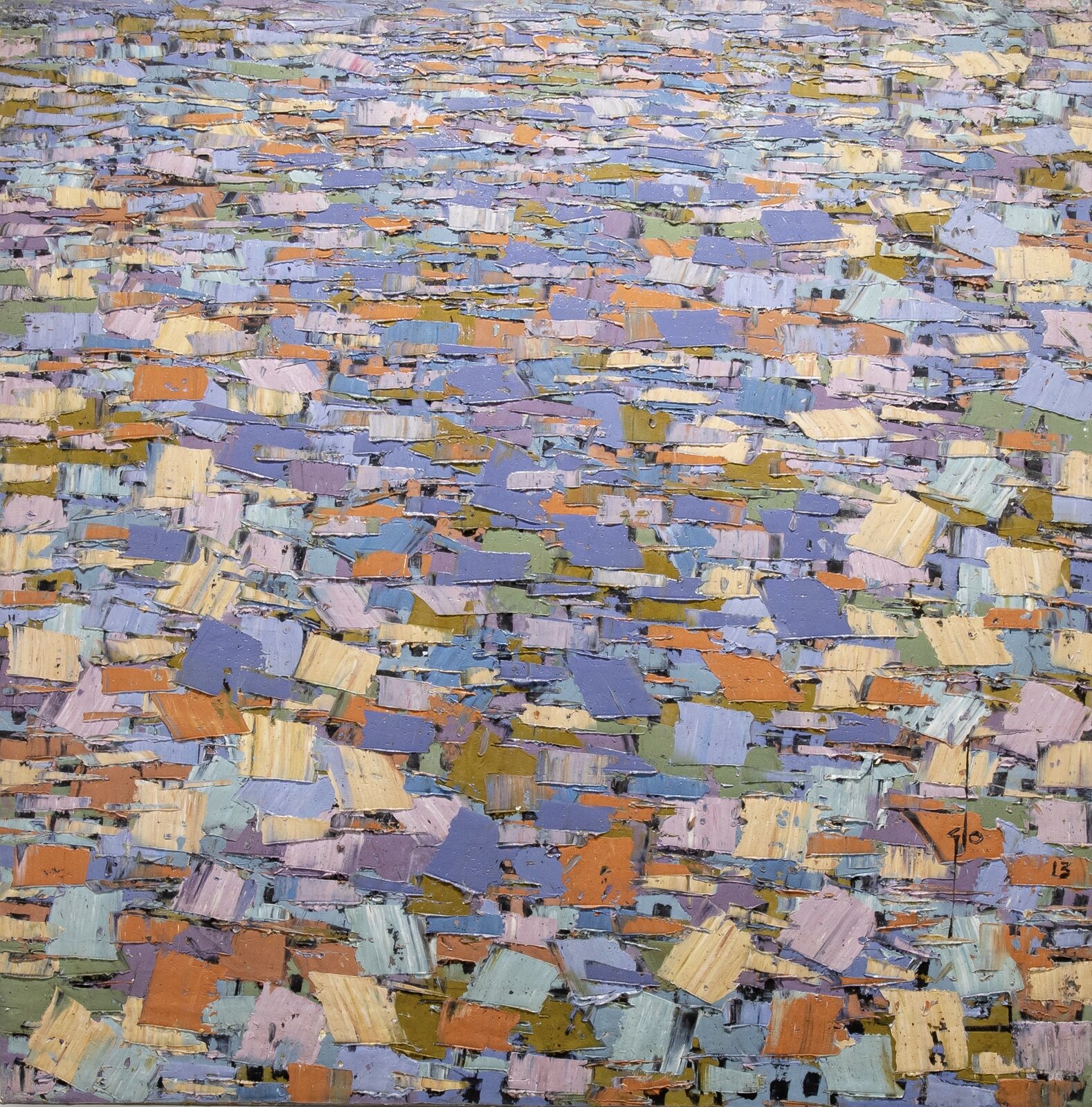 Rooftops (Townscape) by Ablade Glover, 2013