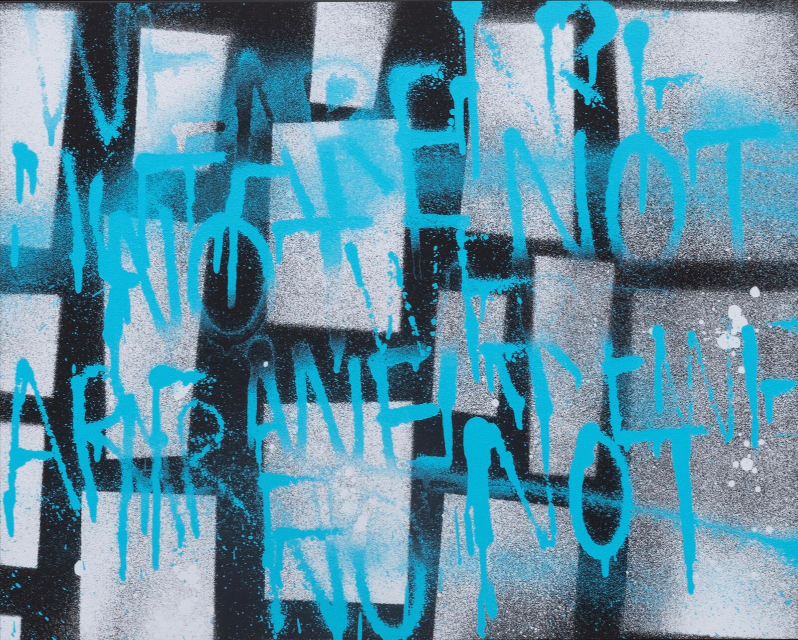 Untitled (WE ARE NOT) by Adam Pendleton, 2024