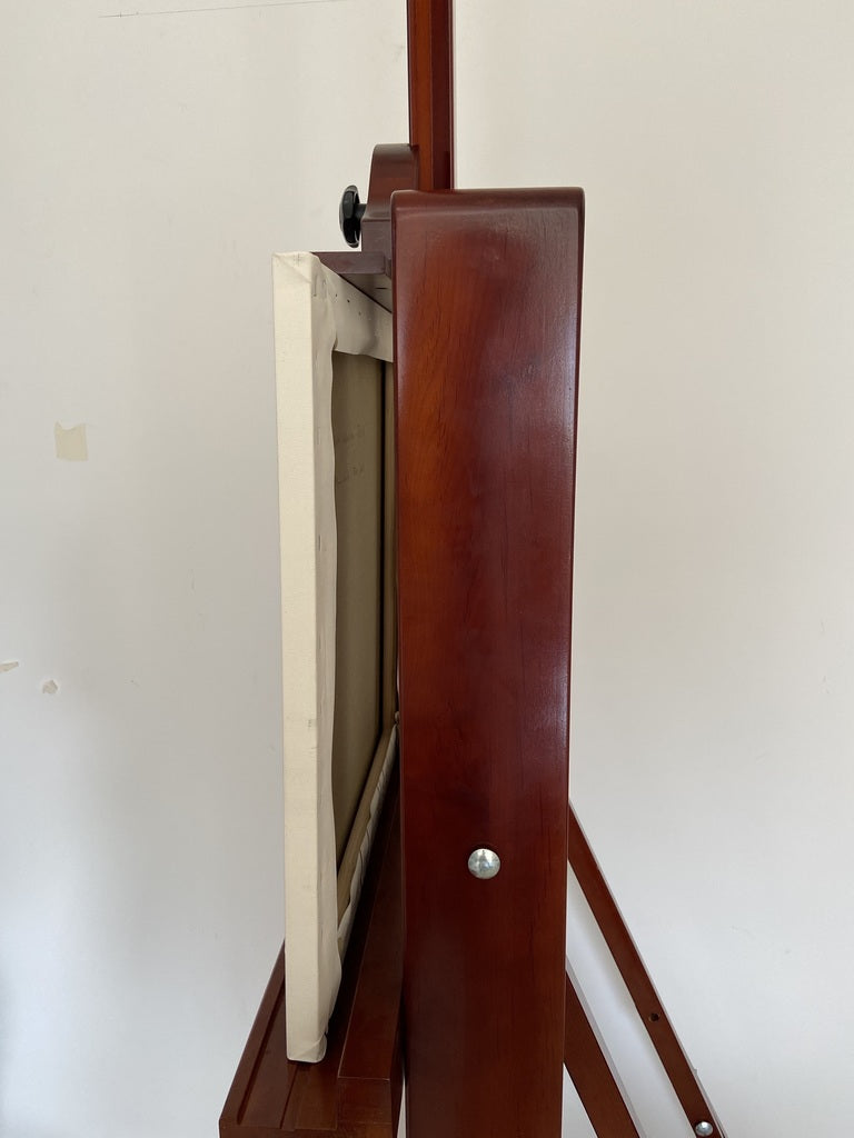 Artwork by Adrienn Krahl, Monochrome abstraction Part 1, Made of Acrylic, charcoal and graphite on canvas 