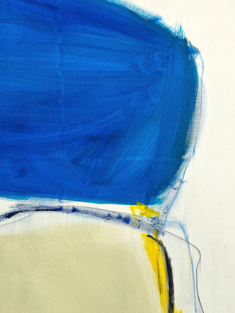 Artwork by Adrienn Krahl, Summer Sorbet, Made of Acrylic, oil pastel and graphite on canvas 
