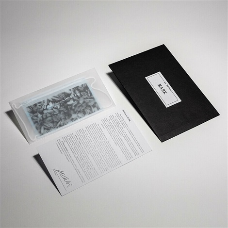 Artwork by Ai Weiwei, Ai Weiwei MASK : Sunflower Seeds, Made of Ink on polypropylene fabric 