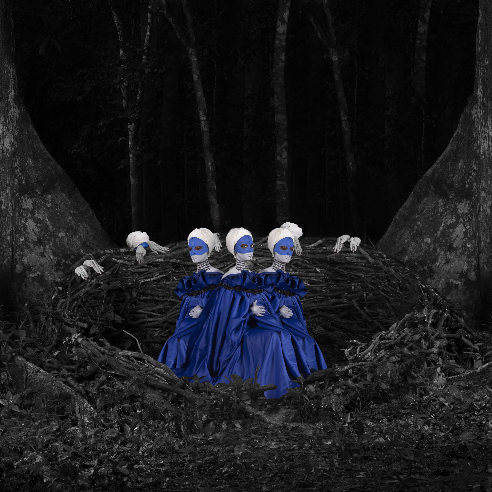 In the Valley of My Shadow by Aïda Muluneh, 2021