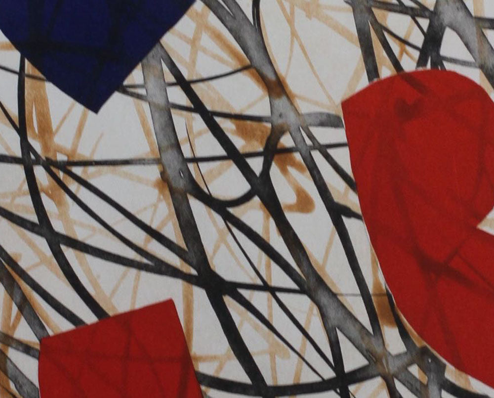 Artwork by Alain Clément, 13F1G-2013, Made of Aquatinte on BFK Rives paper 