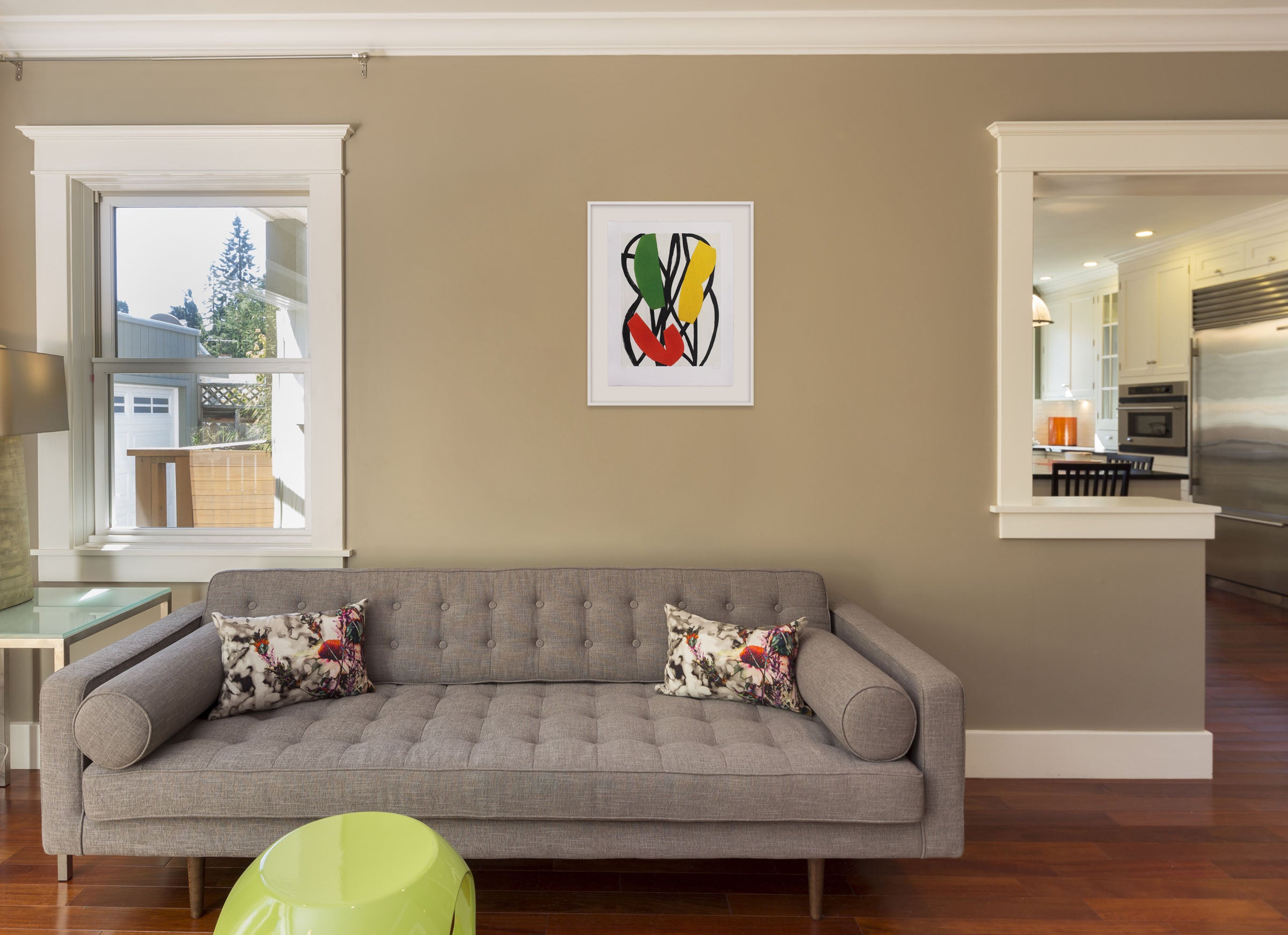 Artwork by Alain Clément, 13F5G-2013, Made of Aquatinte on BFK Rives paper 