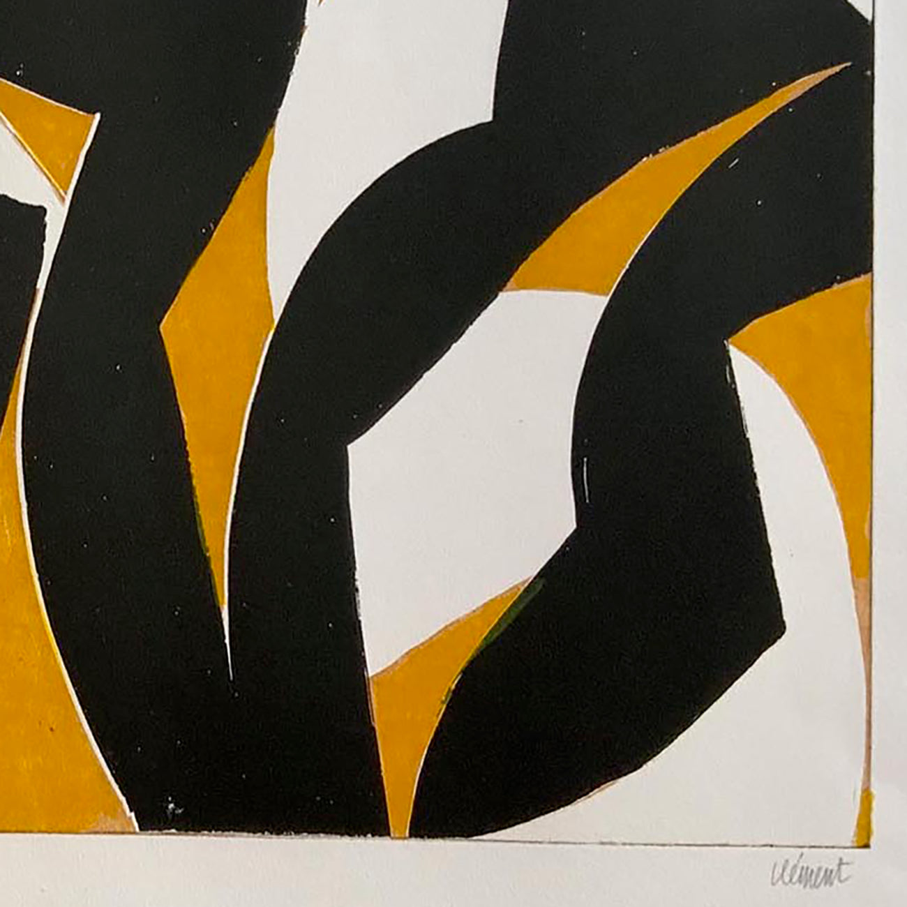 Artwork by Alain Clément, 20JU2G-2020, Made of Aquatinte on Arches paper 