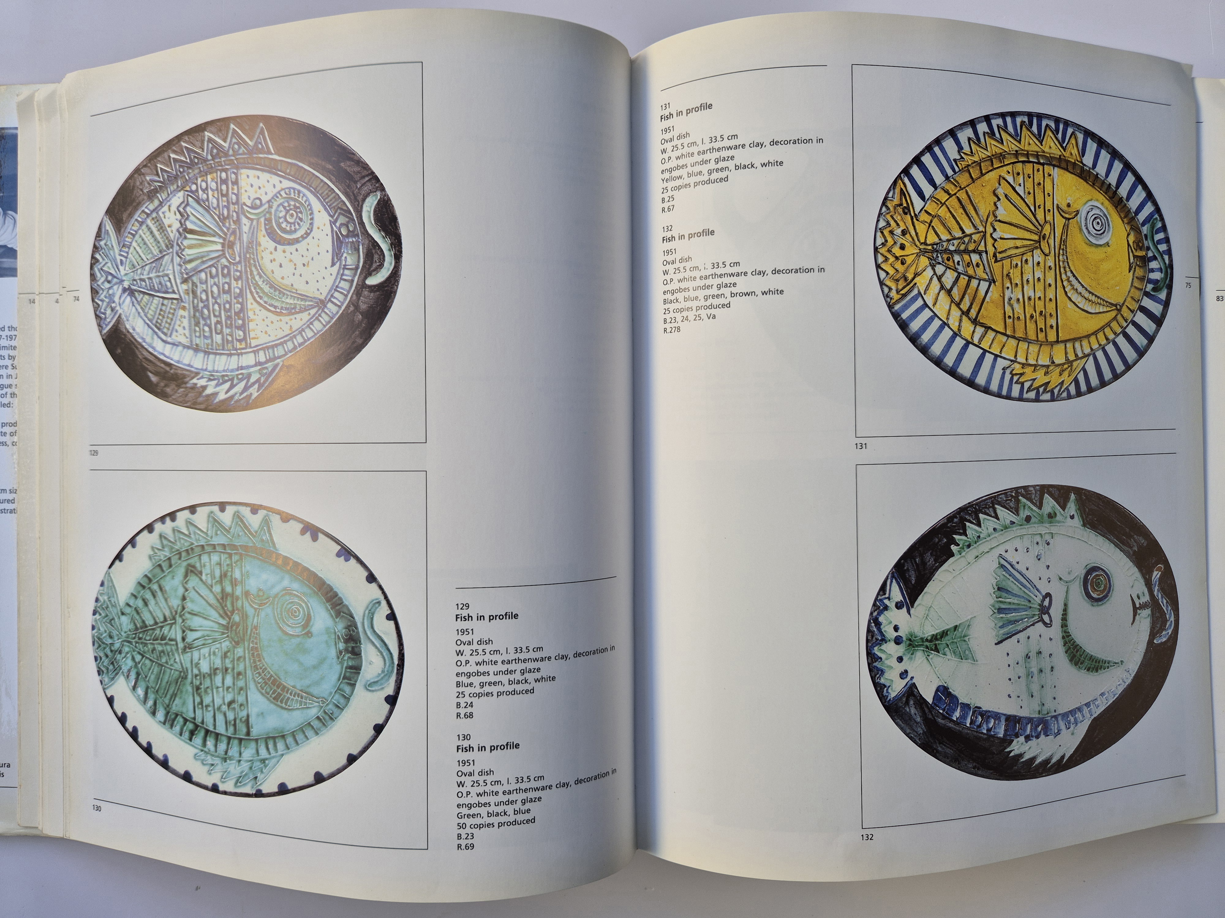 Picasso, Catalogue of the Edited Ceramic Works