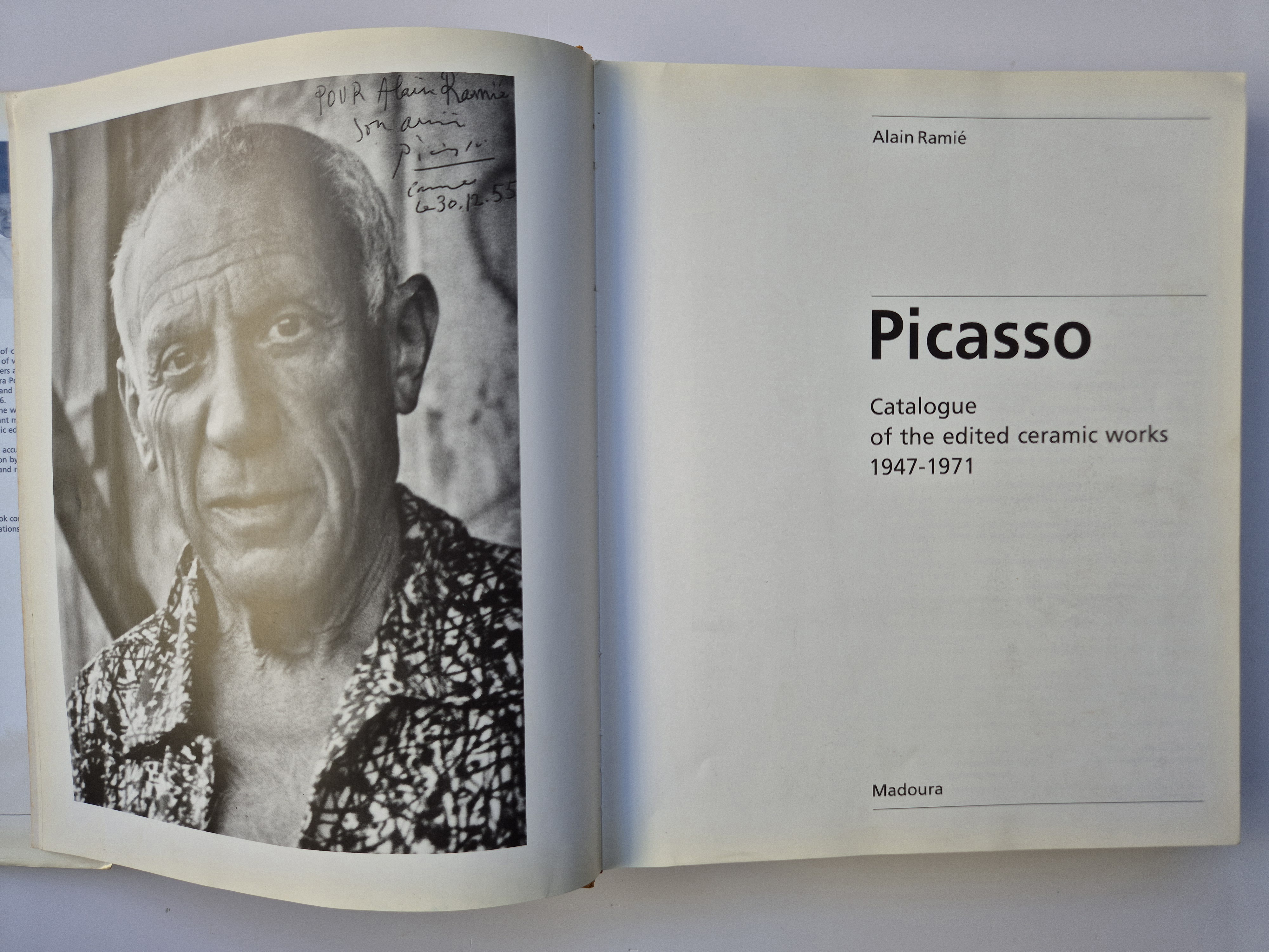 Picasso, Catalogue of the Edited Ceramic Works