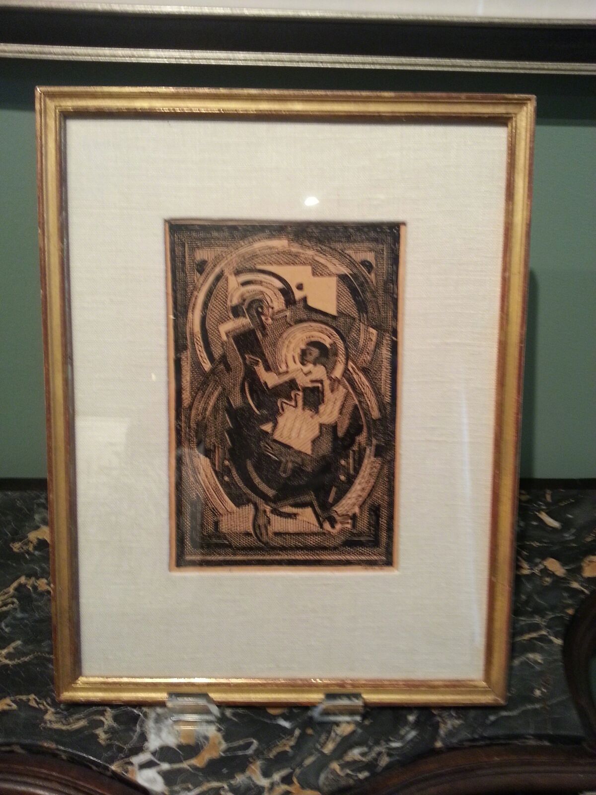 Artwork by Albert Gleizes, Maternite, Made of Ink 