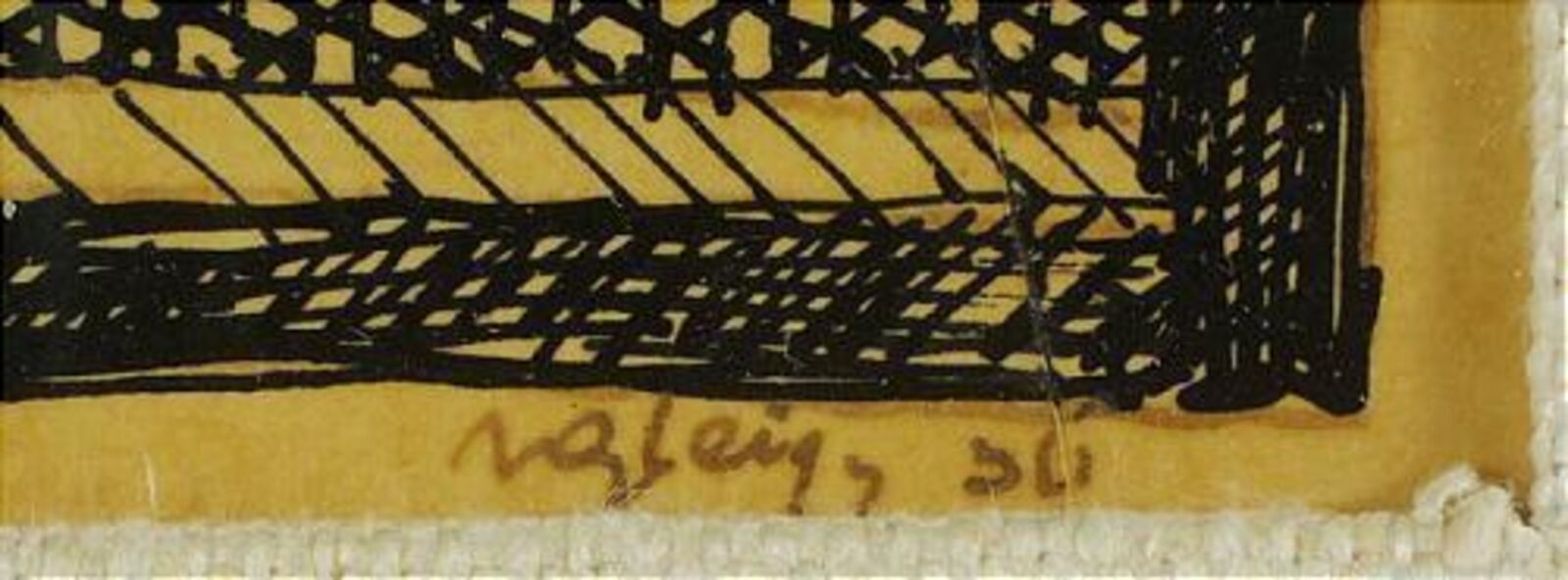 Artwork by Albert Gleizes, Maternite, Made of Ink 