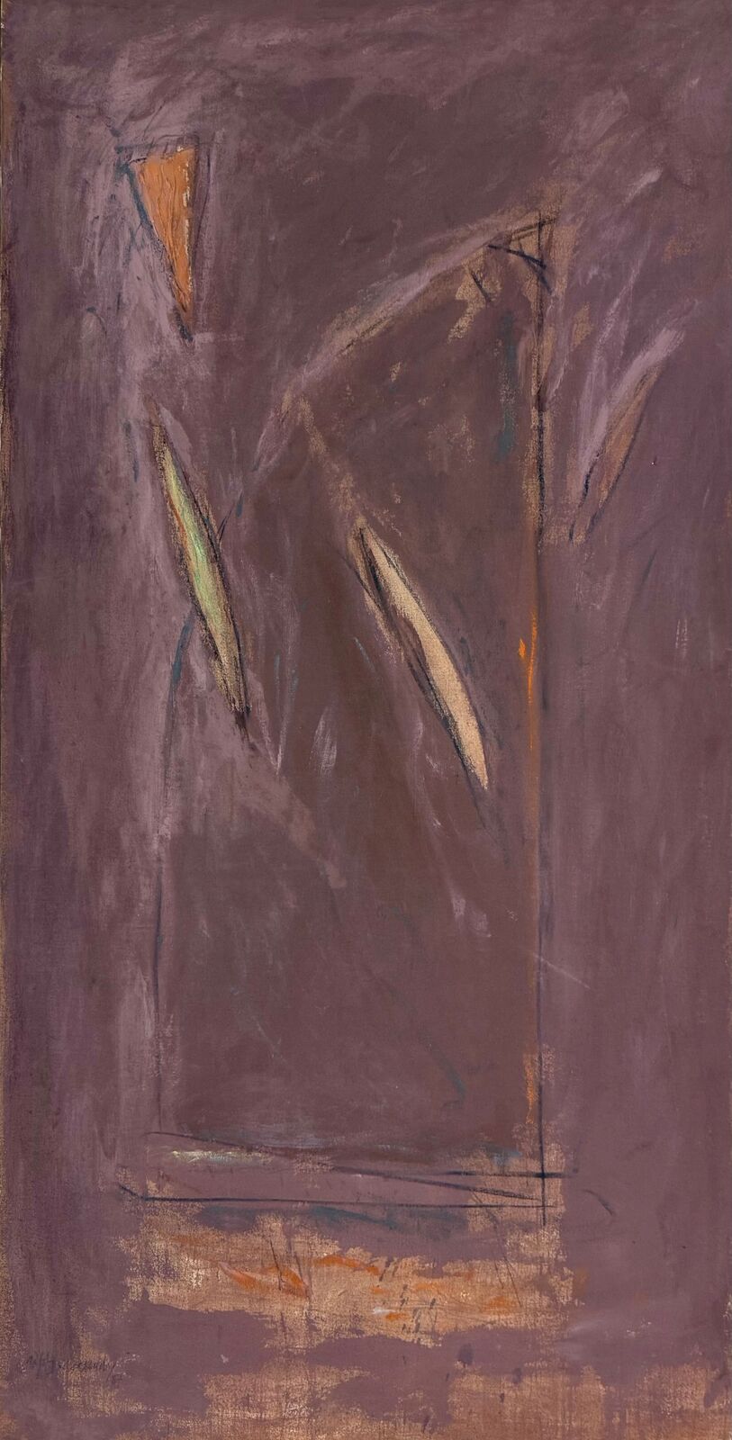 Art morat (triangle I) by Albert Ráfols-Casamada, 1987