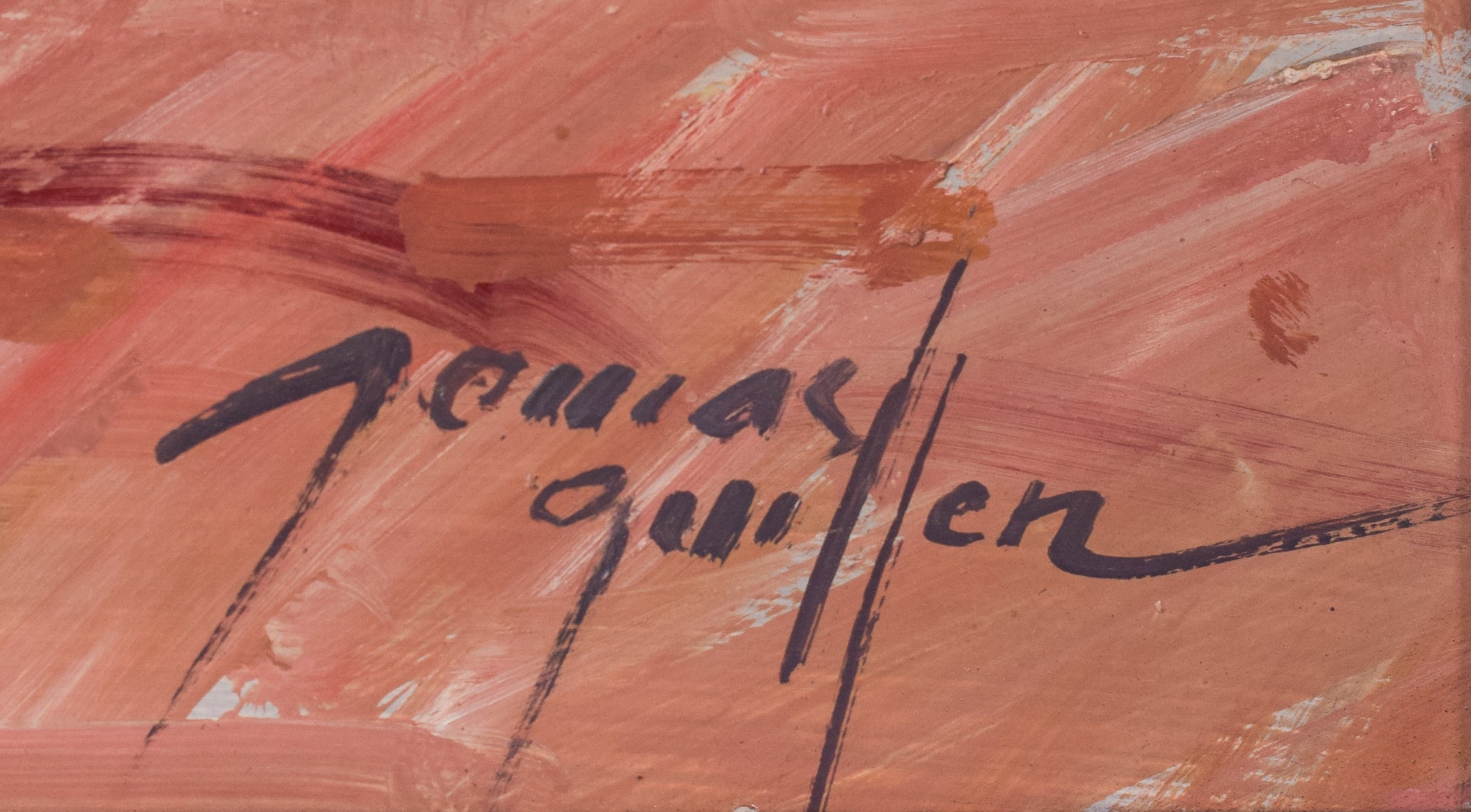 Post Impressionist Study of Fishermen Repairing Nets