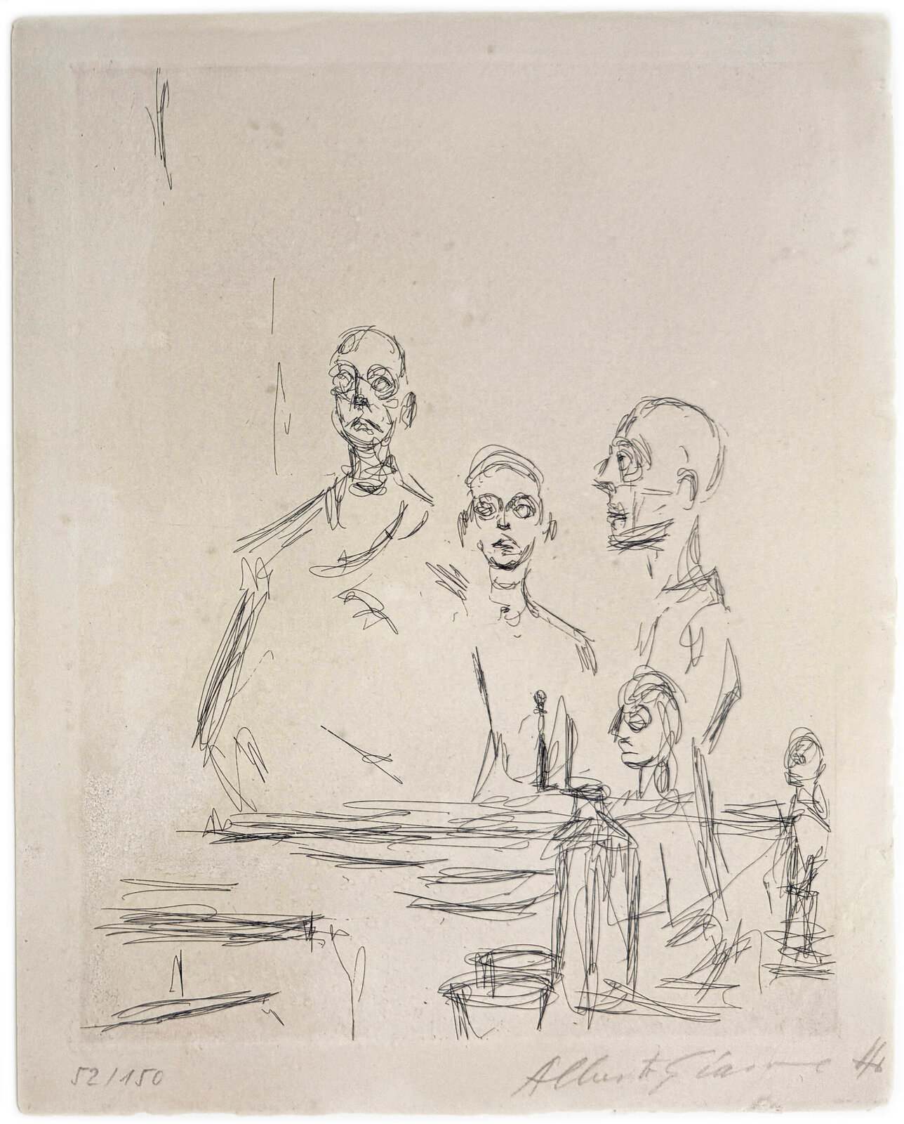 Sculptures Dans L'Atelier (Lust 185)