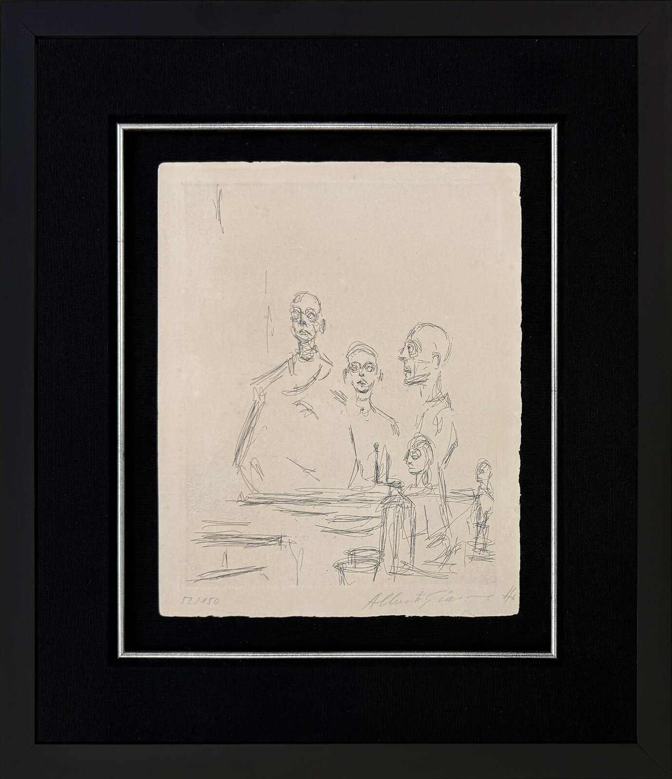 Sculptures Dans L'Atelier (Lust 185) by Alberto Giacometti, 1964