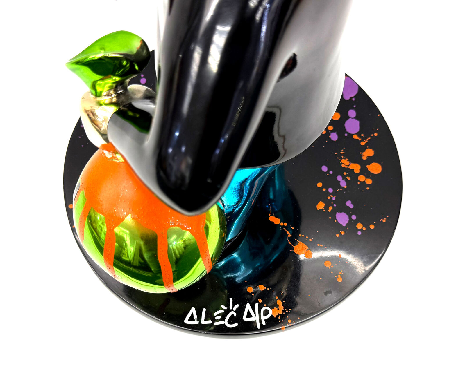 Artwork by Alec Monopoly, Monopoly Man , Made of Fiberglass sculpture with acrylic paint 