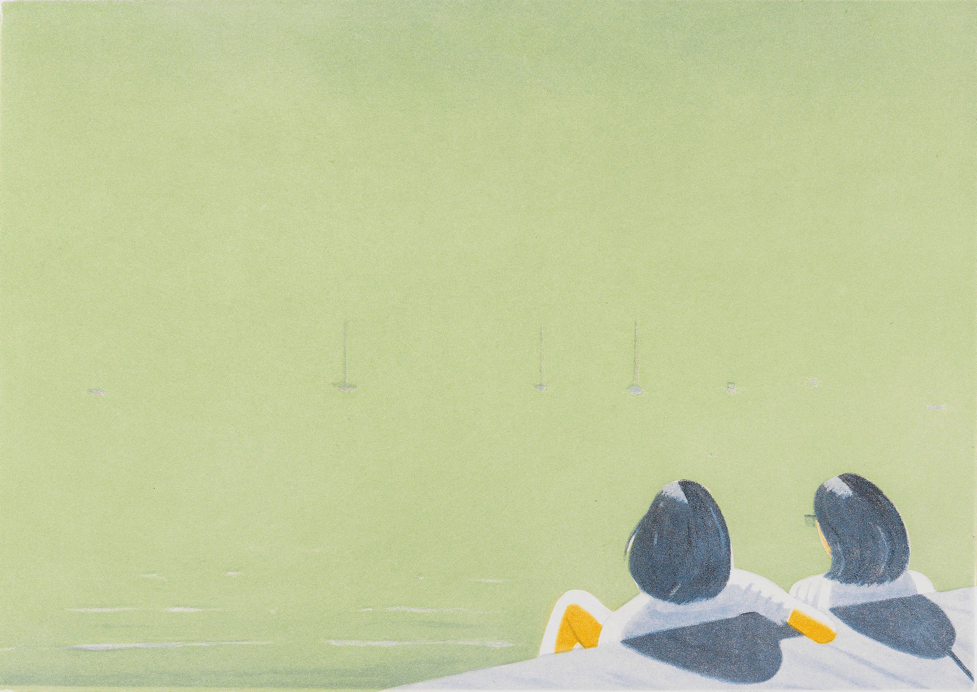 Harbor by Alex Katz, 2006