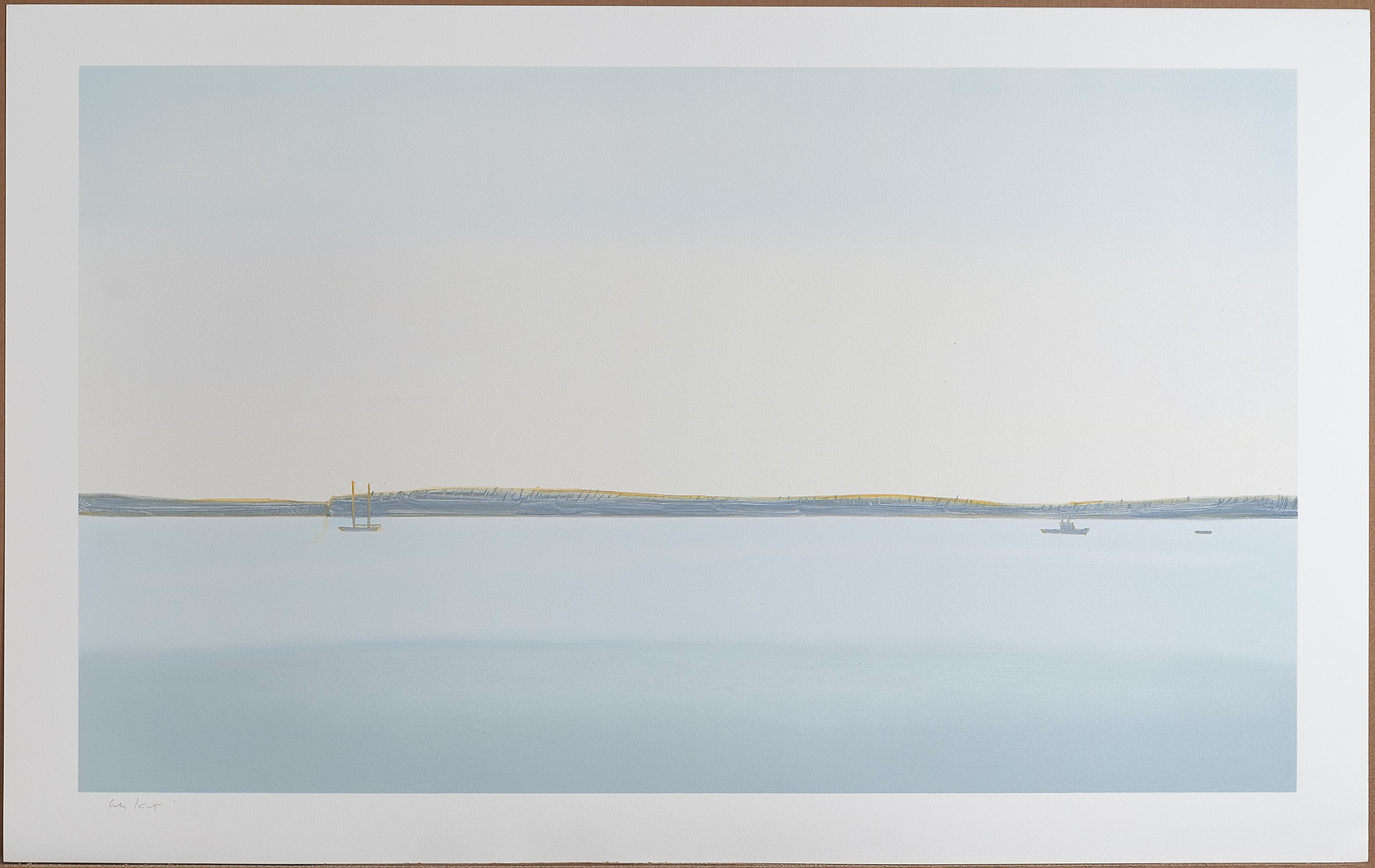 Landscape by Alex Katz, 2017