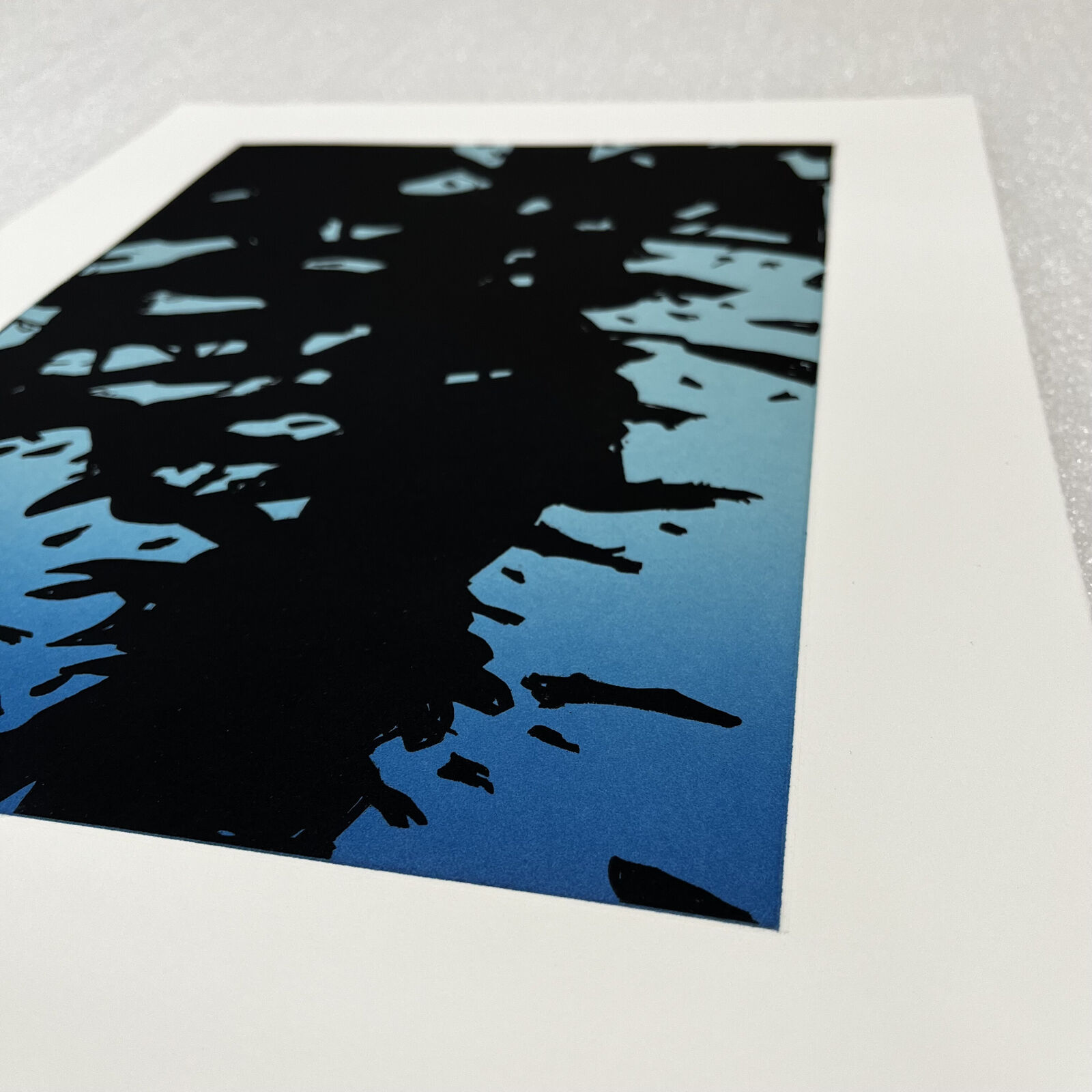 Artwork by Alex Katz, Reflection I, Made of Etching 