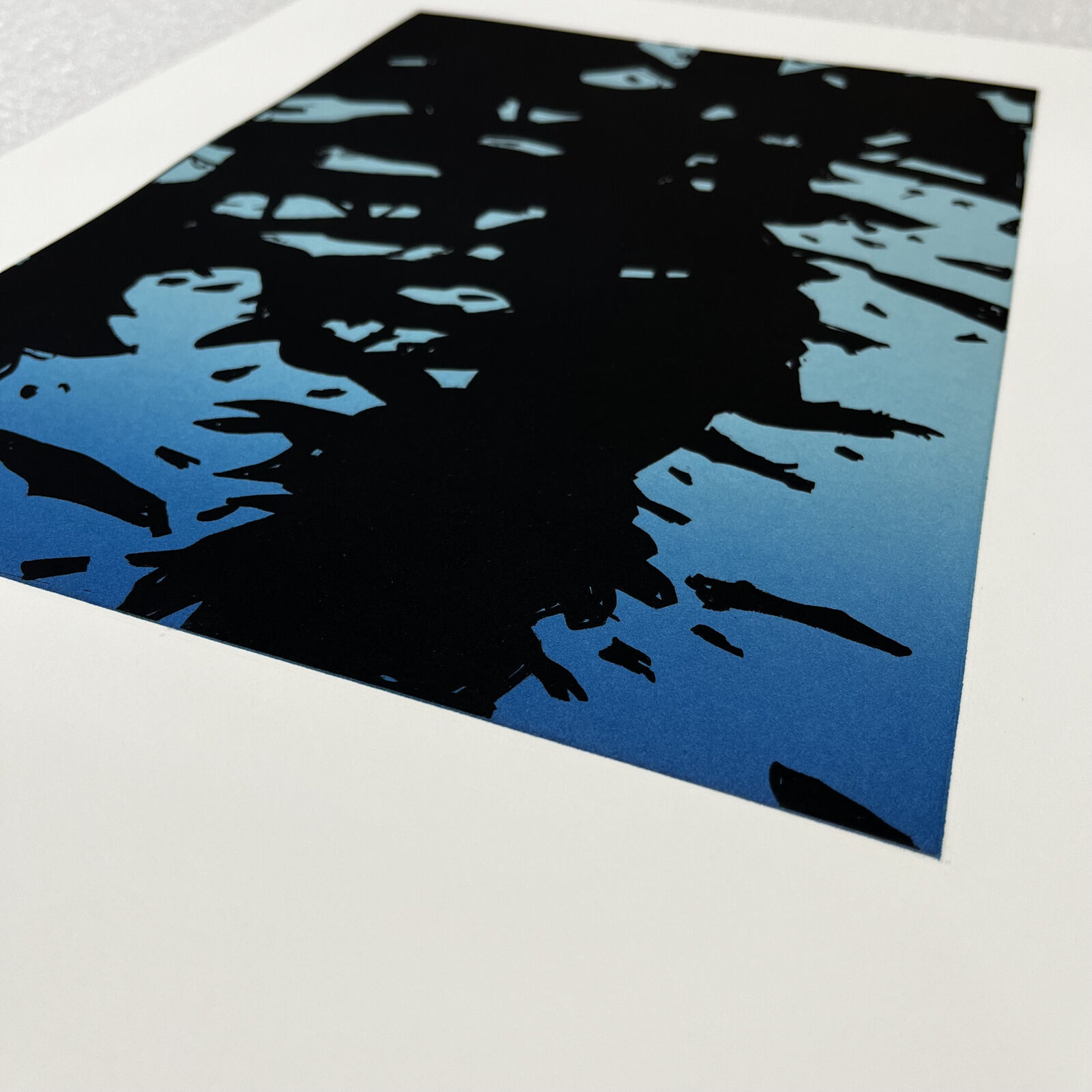 Artwork by Alex Katz, Reflection I, Made of Etching 