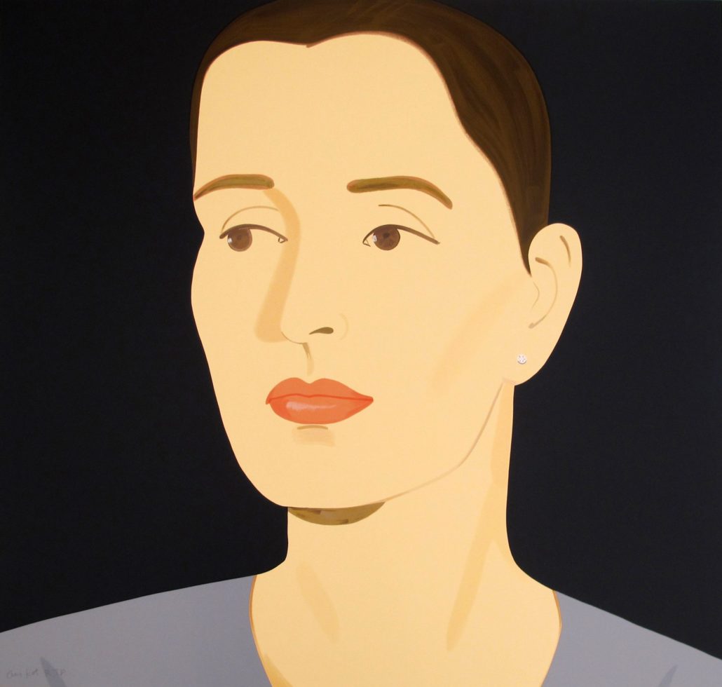 Vivien by Alex Katz, 2012