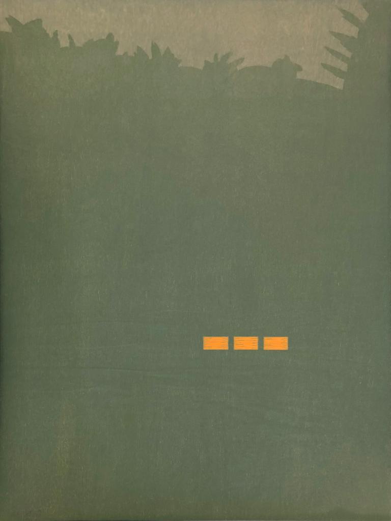 Artwork by Alex Katz, Camp, Made of Woodcut 