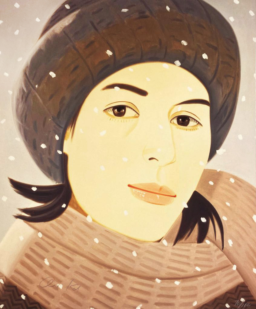 December (Ada) by Alex Katz, 2020