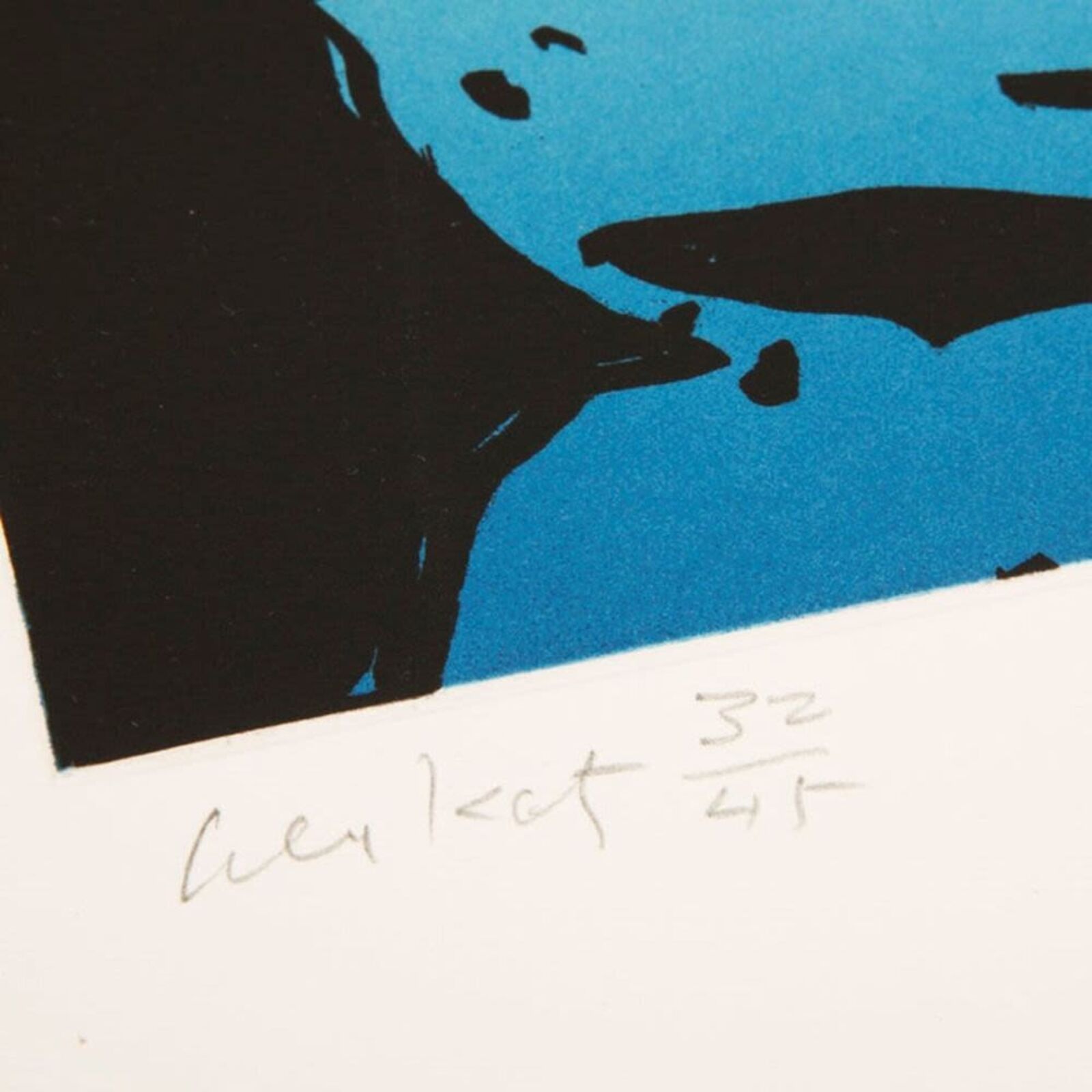 Artwork by Alex Katz, Reflection I, Made of Etching 