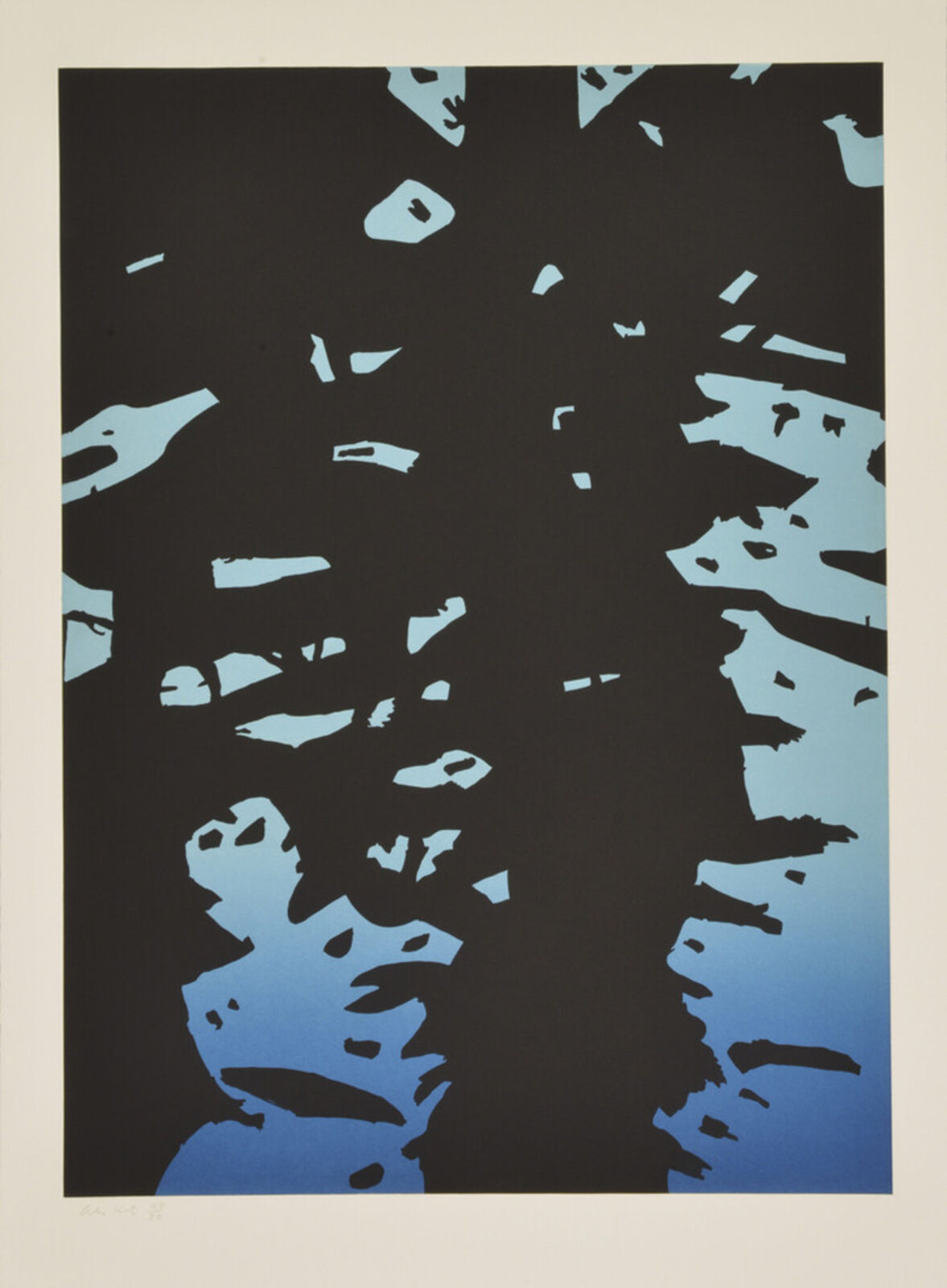Artwork by Alex Katz, Reflection II, Made of Etching 