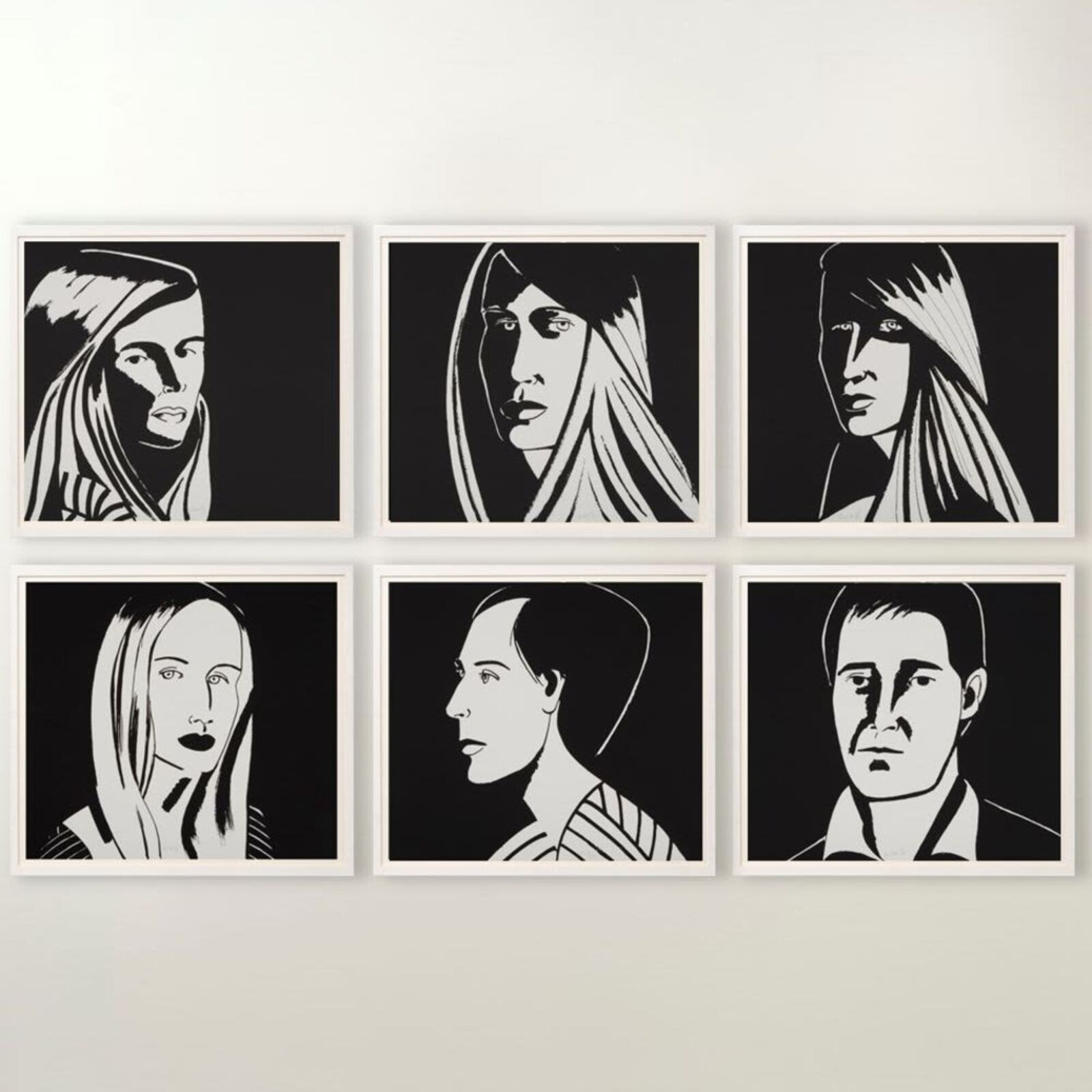 Six Aquatints (Portfolio of 6) by Alex Katz, 2013