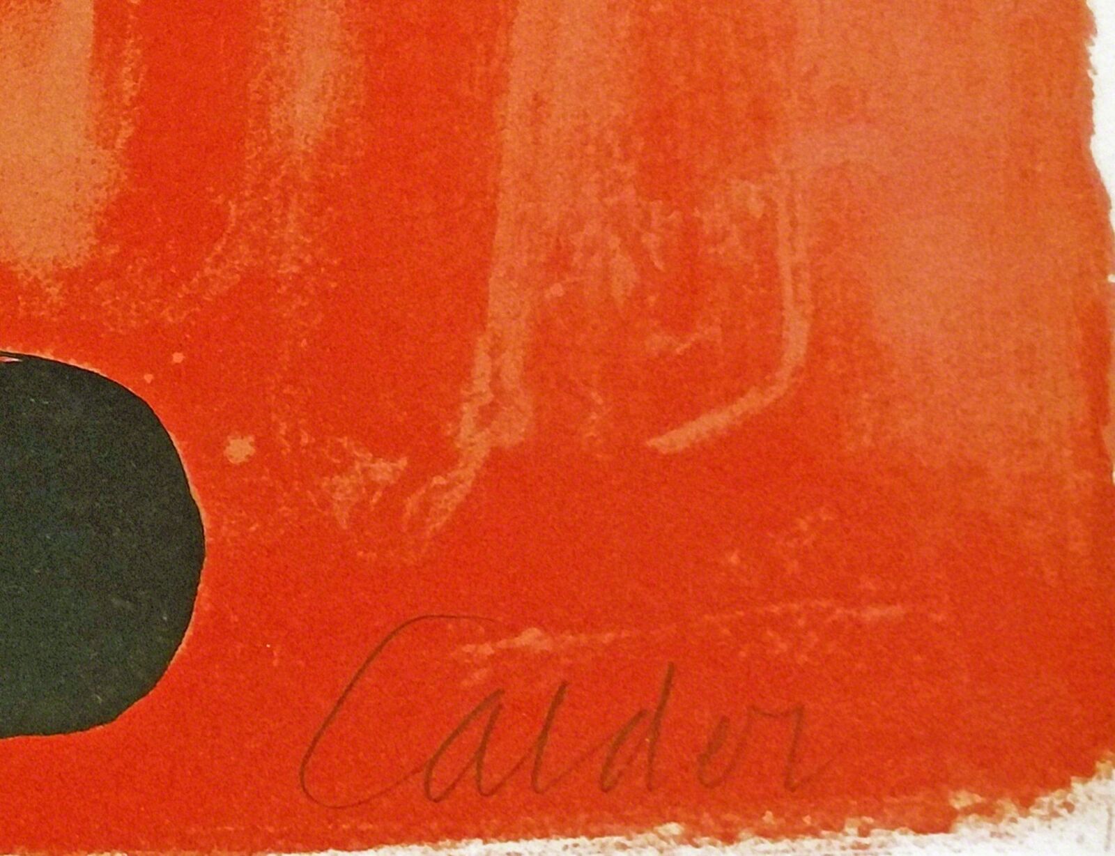 Artwork by Alexander Calder, LANDSCAPE, Made of Lithograph 