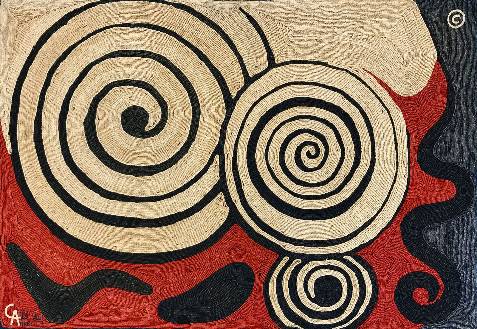 NUMBER 9 by Alexander Calder, 1974