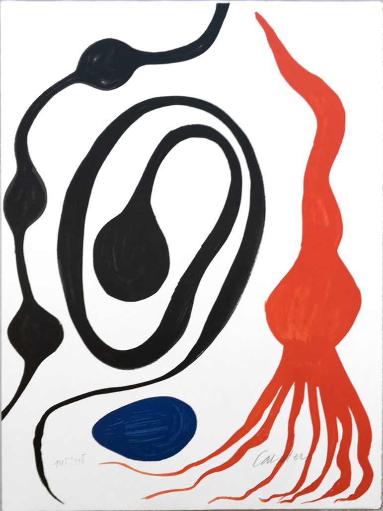 Octupus/Squid by Alexander Calder, 1975- 1976