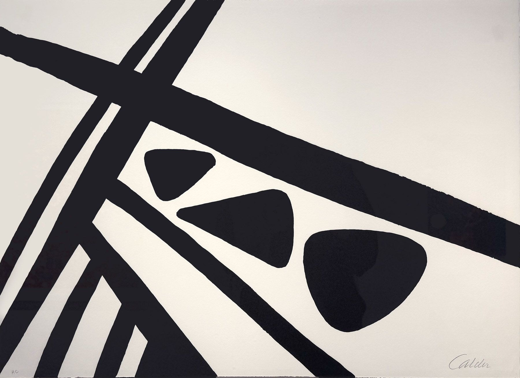 Charpente de fer by Alexander Calder, 1969