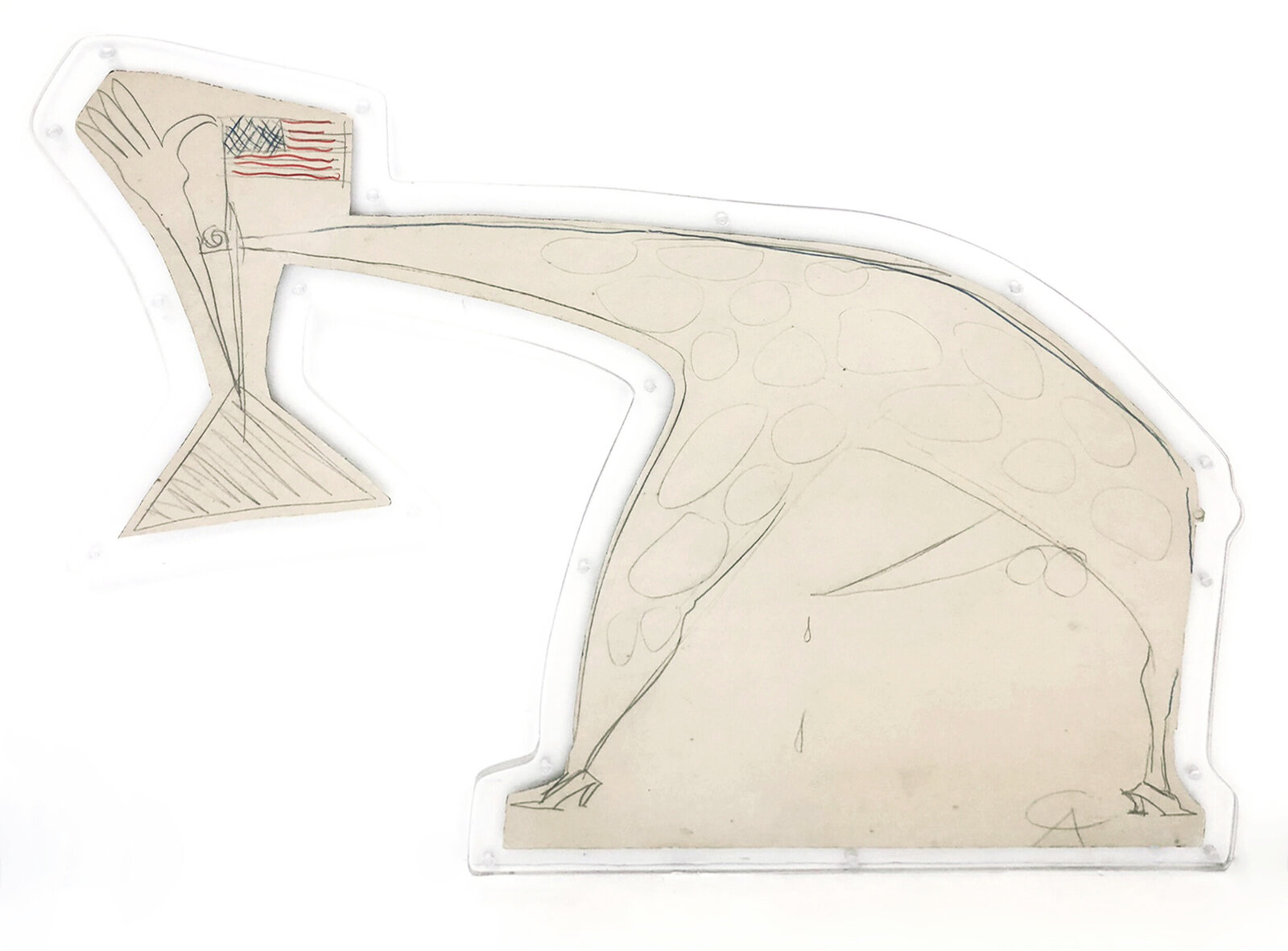 Untitled (Giraffe) by Alexander Calder, 1966