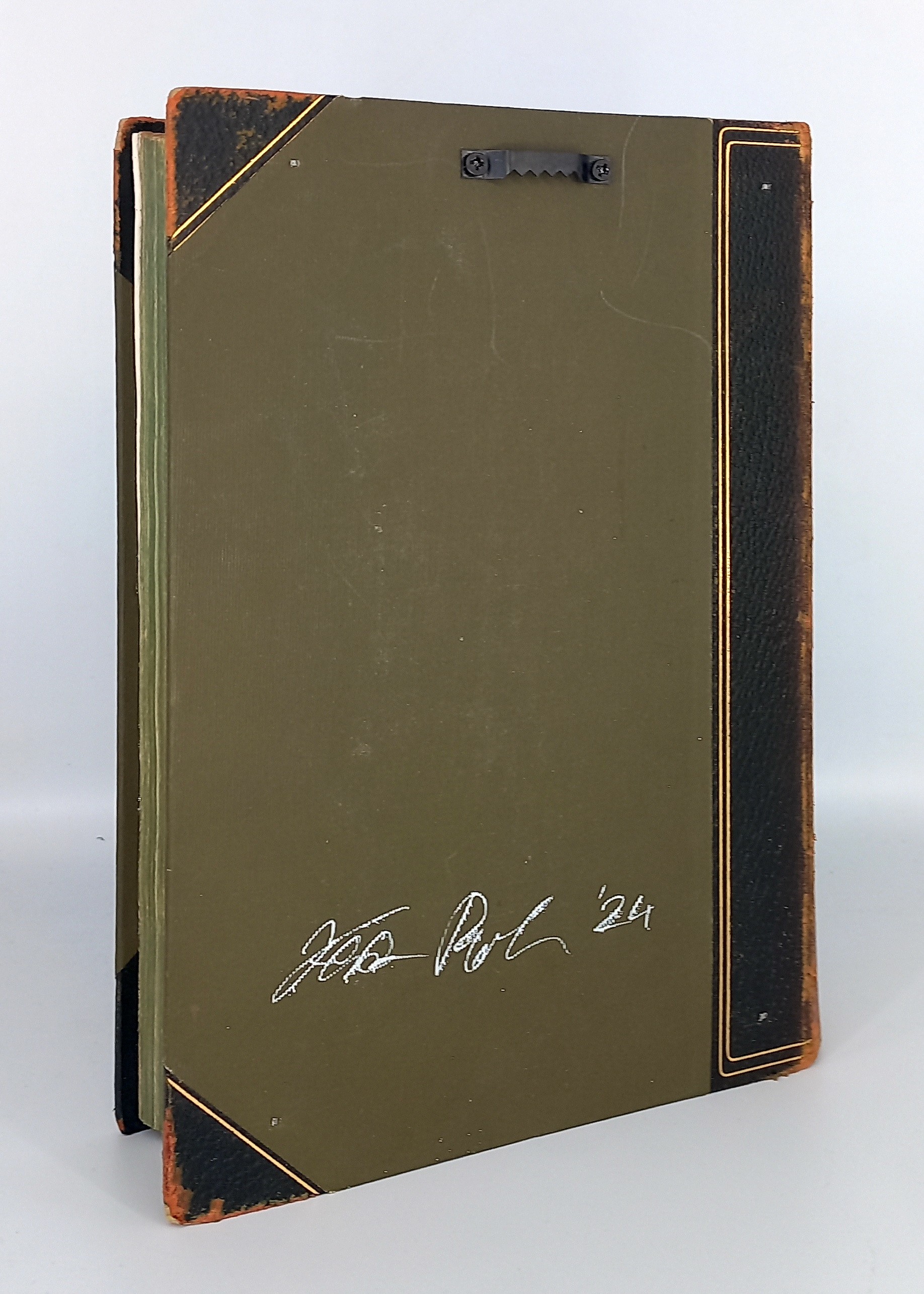 A drawing of a human skeleton surrounded by birds and flowers.