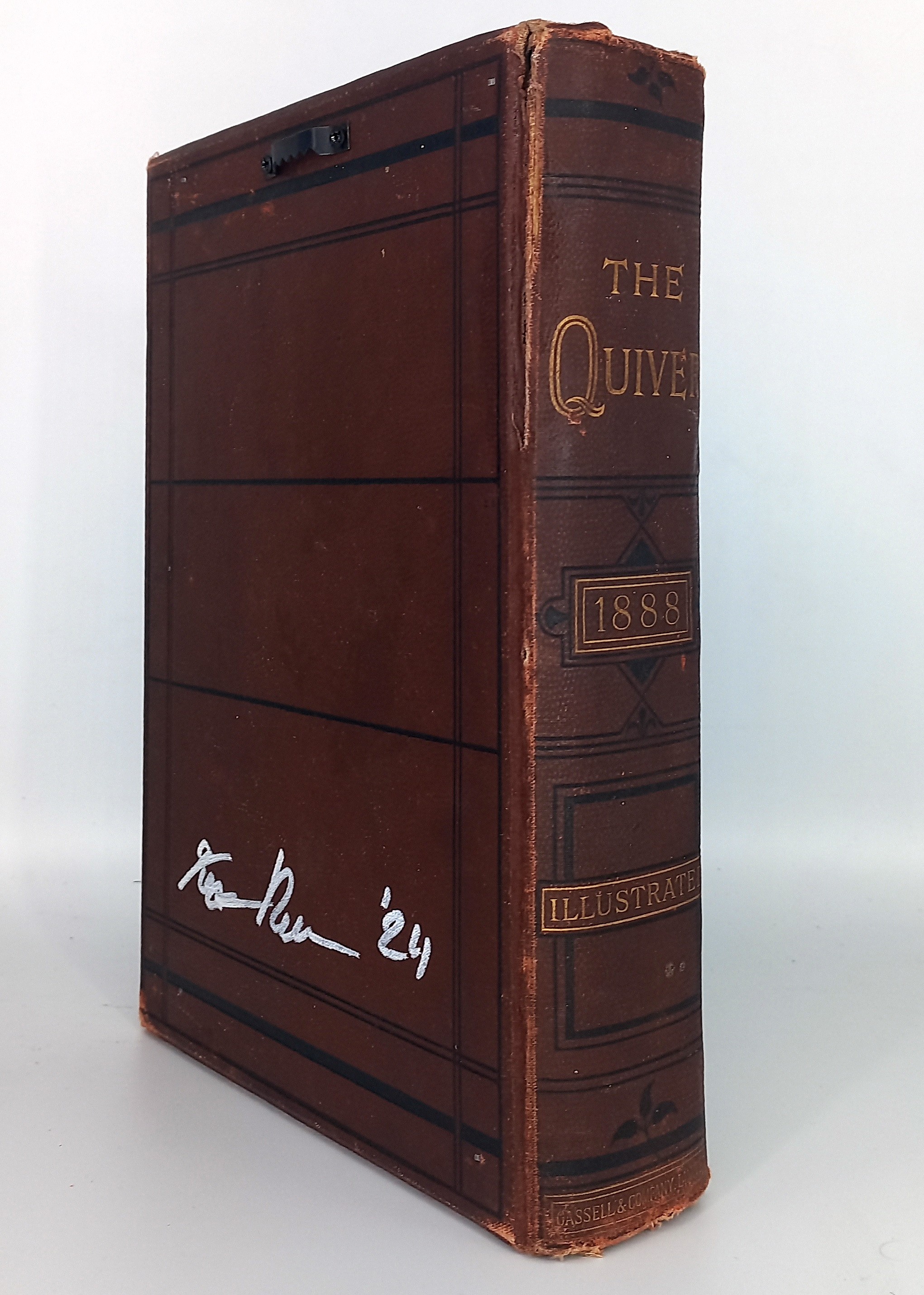 A book with a picture of a group of people on it.